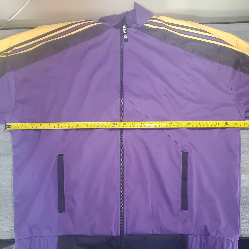 Los Angeles Lakers Jacket Womens Large NBA‎ Basketball Windbreaker Qore